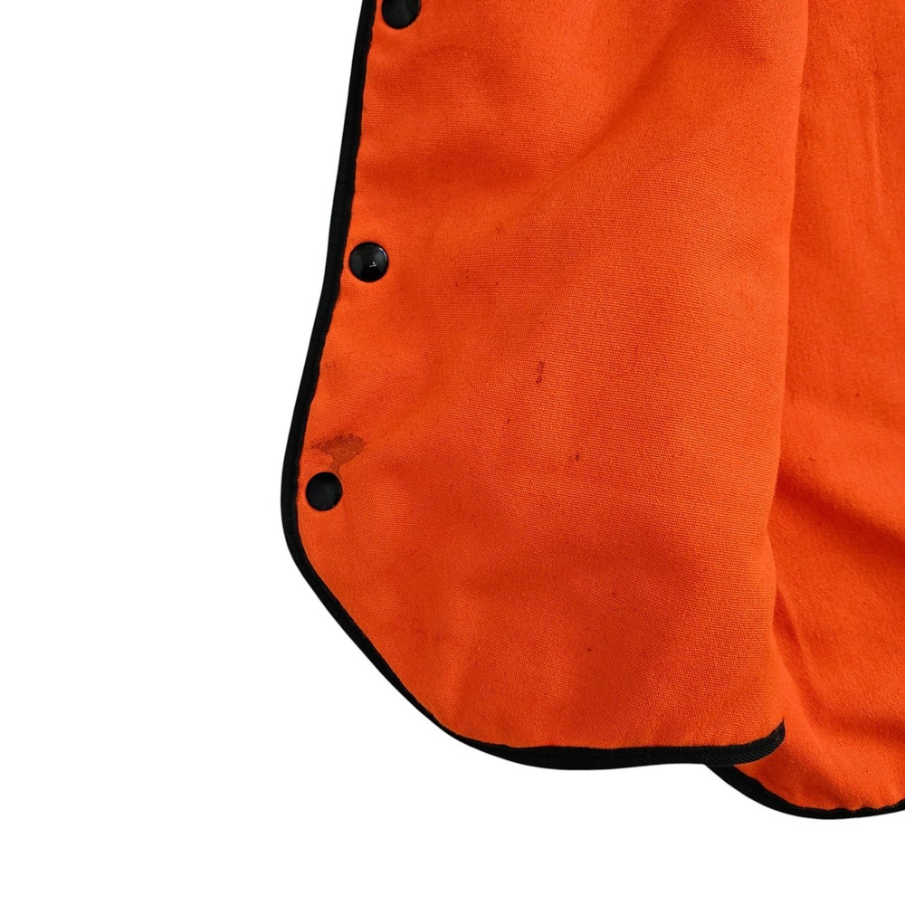 Woolrich (Mens Large) Buffalo‎ Plaid Red Vest Hunting Wool Flannel Hunter Orange View 4